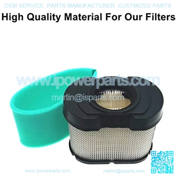 792105 Air Filter Replace for 276890, 4233, 5405, 5405H, 5405K, 593240, 798748 OEM Air Cleaner Cartridge with 792303 Pre Filter Fits Lawn Mower Air Cleaner Element - Image 3