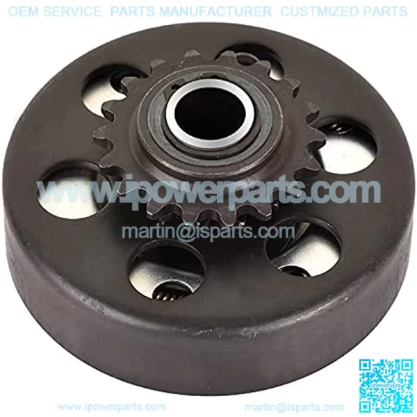 Go Kart Centrifugal Clutch 18 Tooth 3/4" Bore #35 Chain 20mm Hole Compatible with Mini Bike and Go Kart Racing