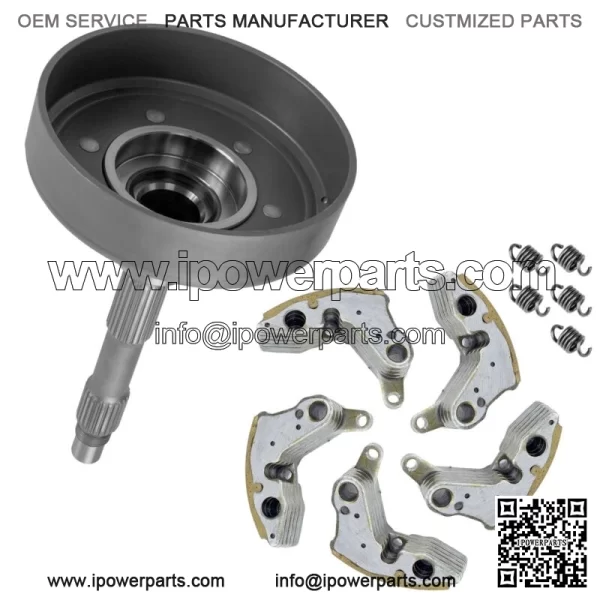 Centrifugal Wet Clutch Bell Shaft w Pads For Arctic Cat 1000 1000S HE EFI 2011 - Image 2
