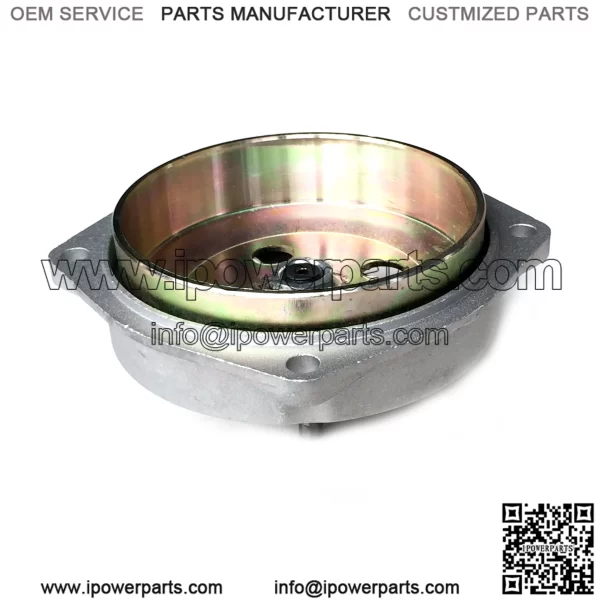 8T Silver Covered Clutch Clock - Image 3
