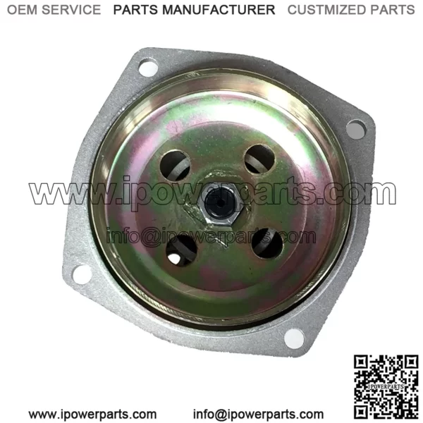 8T Silver Covered Clutch Clock - Image 4