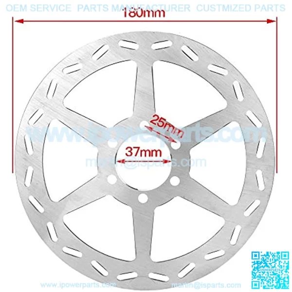 Rear Brake Disc Rotor Disk for Motovox MBX10 MBX11 MBX12 97cc Mini Bike Doodlebug Doodle Bug DB30 80CC TAOTAO ATD80A Parts - Image 3