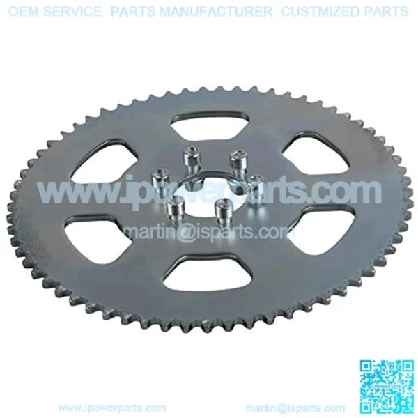 65T 37mm #35 Chain Rear Sprocket for Go Kart Mini Bike ATV Drift Trike