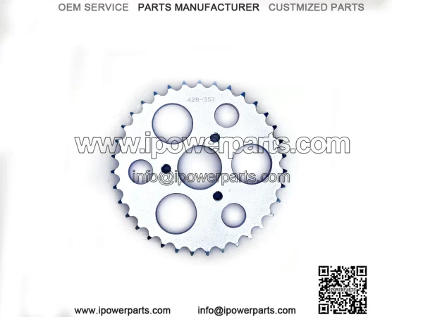 35T #428 Polaris ATV Drive Sprocket, Original OEM Part 450480