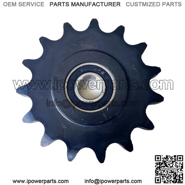 15T 5/8" #60 sprocket (with bearing 6202RS) - Image 3