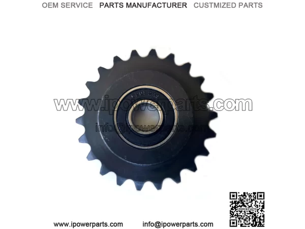 22T 1/2" #35 sprocket (with bearing 6201-2RS)