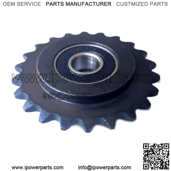 22T 1/2" #35 sprocket (with bearing 6201-2RS) - Image 2