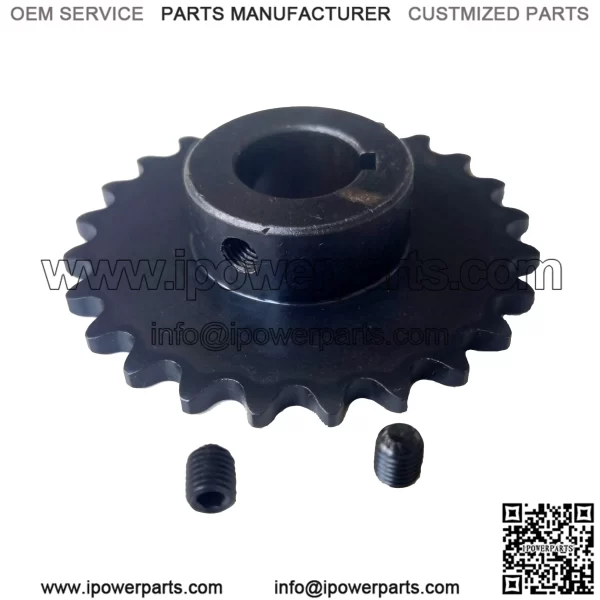 24T 3/4" #35 sprocket (T-shaped) - Image 2