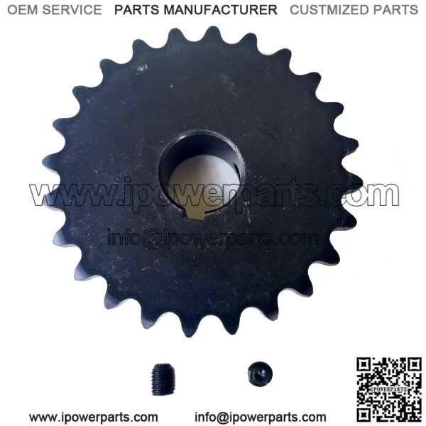 24T 3/4" #35 sprocket (T-shaped) - Image 3
