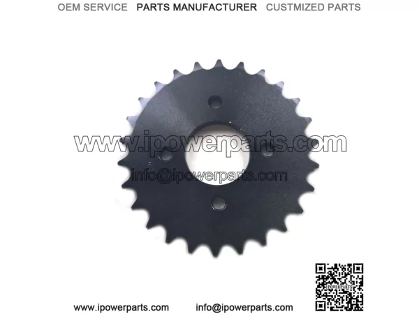26T 44mm #530 sprocket (4 holes black)