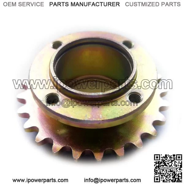 24T #35 (color plated) sprocket - Image 2