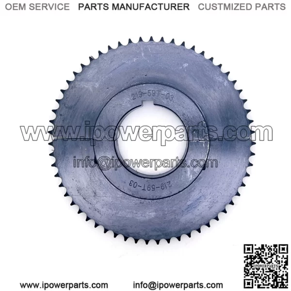 59T 50mm #219 split sprocket