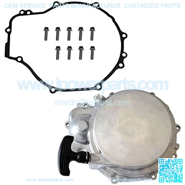 COMPLETE RECOIL STARTER PULL ASSEMBLY FITS POLARIS SCRAMBLER 500 2X4 4X4 1996 1997 1998 1999 2000 2001 2002 2003 2004 2005 2006 2007 2008 2009 2010 2011 FREE FEDEX 2 DAY SHIPPING