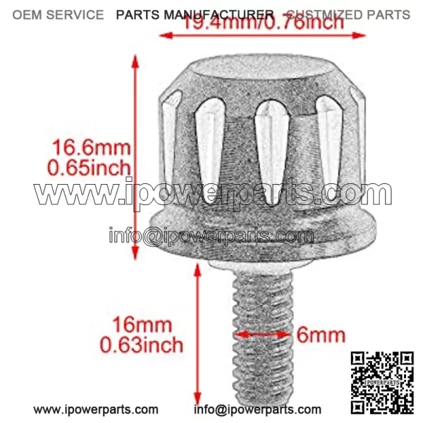 Motorcycle Seat Bolt Aluminum Quick Mount Seat Screw Fit for Harley Touring Sportster Dyna Softail - Image 5