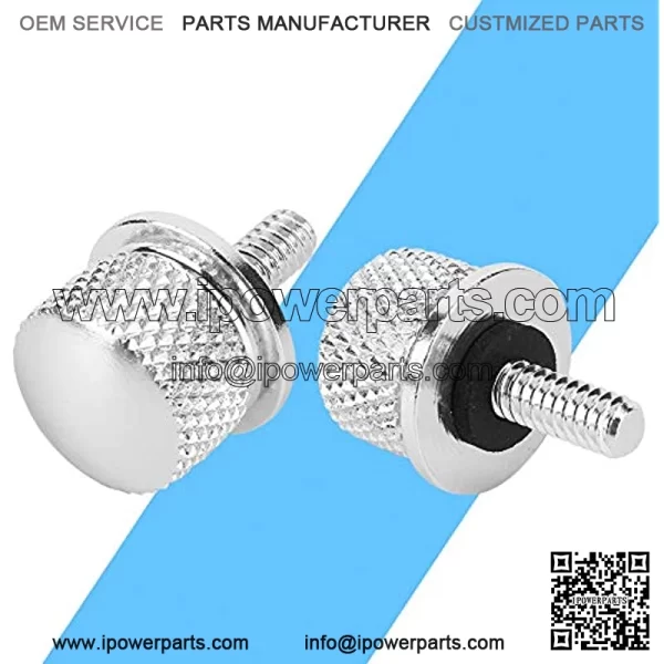 Motorcycle Rear Seat Bolt, Stainless Steel 20 Thread Polished Seat Bolt Easy To Install High University - Image 3