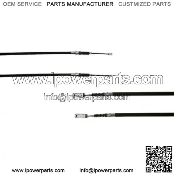 Club Car Transporter 4+6 Rear Brake Cable Kit (Fits 2003-Up)