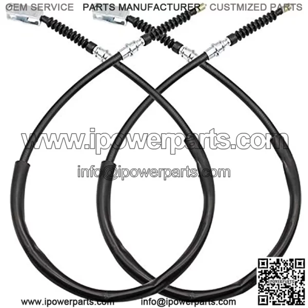Club Car DS Brake Cable Kit Stainless Steel Core 2000 & UP 102022101 Driver & Passenger Side Cables