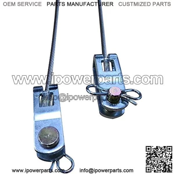 Golf Cart Brake Cable Assemble for Club Car Precedent Driver & Passenger Side Brake Cable fit Club Car G&E 2008-up Precedent 103528701/102557501 - Image 3