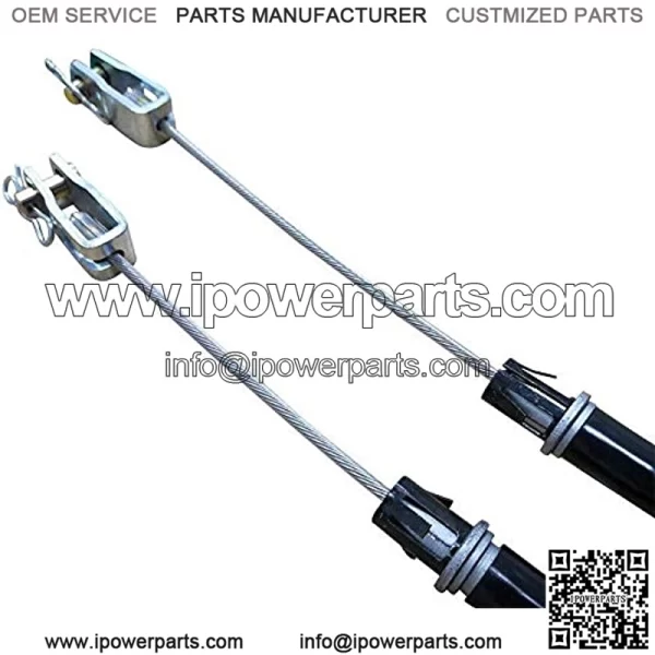 Golf Cart Brake Cable Assemble for Club Car Precedent Driver & Passenger Side Brake Cable fit Club Car G&E 2008-up Precedent 103528701/102557501 - Image 4