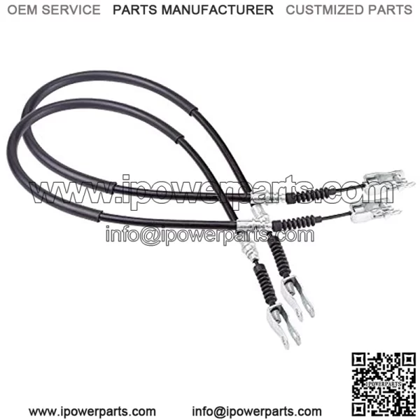 Golf Cart Brake Cable for Club Car DS 1981-1999 Gas & Electric, Driver and Passenger Side: 1011403 1011125 1016761-01 - Image 2