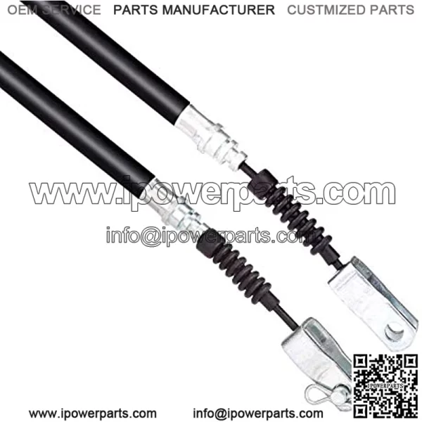 Golf Cart Brake Cable for Club Car DS 1981-1999 Gas & Electric, Driver and Passenger Side: 1011403 1011125 1016761-01 - Image 4