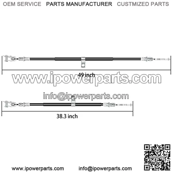 Golf Cart Brake Cable for Precedent 2008-up, Driver and Passenger Side - Image 2