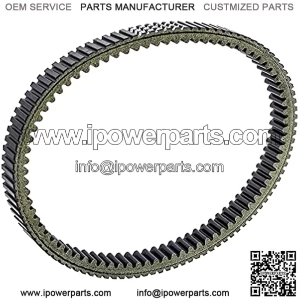 Drive Belt Compatible For Yamaha 5KM-17641-00-00 5KM-17641-01-00 Clutch V-Belt 11420243 - Image 2