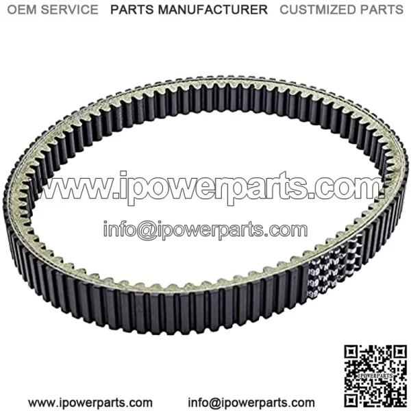 Drive Belt Compatible For Yamaha 5KM-17641-00-00 5KM-17641-01-00 Clutch V-Belt 11420243 - Image 3