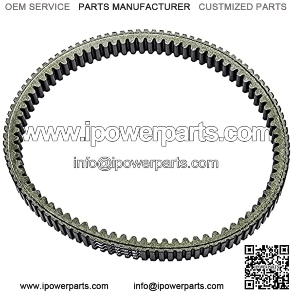 Drive Belt Compatible For Yamaha 5KM-17641-00-00 5KM-17641-01-00 Clutch V-Belt 11420243 - Image 4
