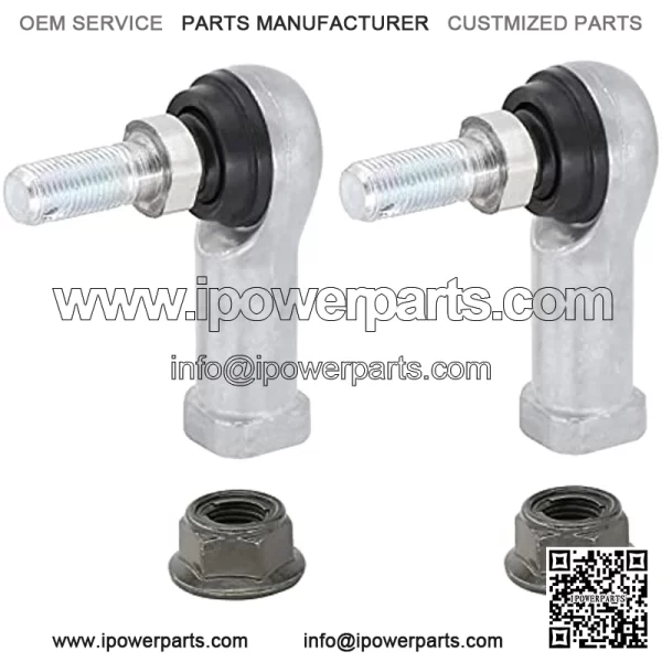 Golf Cart Left Right Thread Tie Rod End Kit, Set of (2) Tie Rod End, for Club Car DS & Carryall 2009-up golf cart gas or electric models, OEM# 102022601 102022602 102288301
