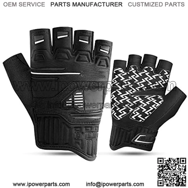 Cycling Gloves 5MM Padded Half Finger Glove Shock Absorbing BreathAnti Slip Road Bike MTB