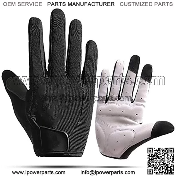 Cycling Gloves Bike Gloves with Anti-Slip Shock-Absorbing Pad BreathWorkout Gloves Riding Sports Road Bicycle Gloves