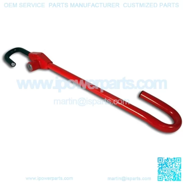 Winner International The Club CL303 Pedal to Steering Wheel Lock, Red, 5.25 Inch