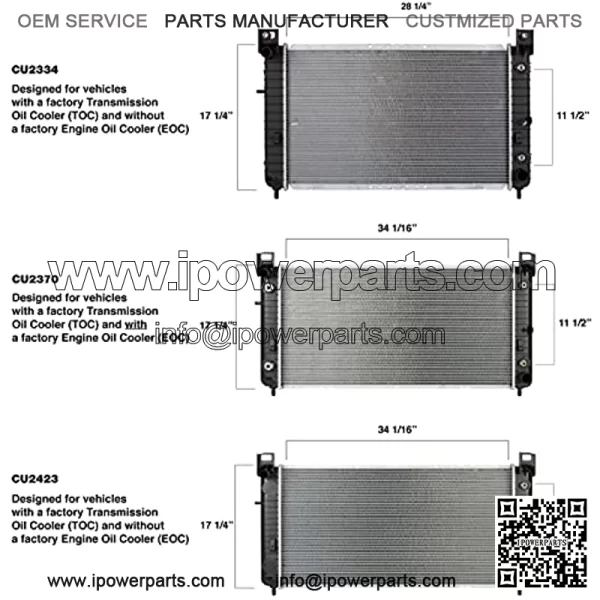 Complete Radiator CU2370 - Image 4