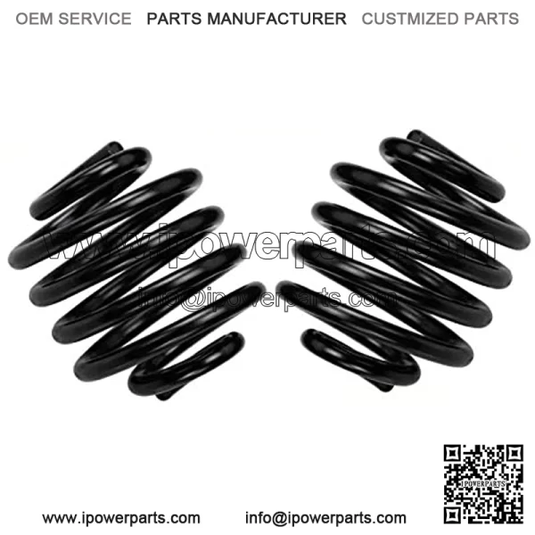 Pnndee Motorcycle 2inch Solo Seat Springs Fits for HarleI Sportster Softail XL 883 1200 Dyna Fatboy Bobber (pack of 2) (black) - Image 4