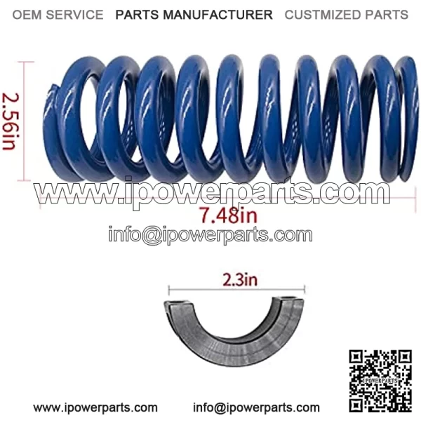 Heavy Duty Rear Shock Coil Spring Kit Fits Yamama Golf Cart G14, G16, G19, G20, G22,G29 - Image 4
