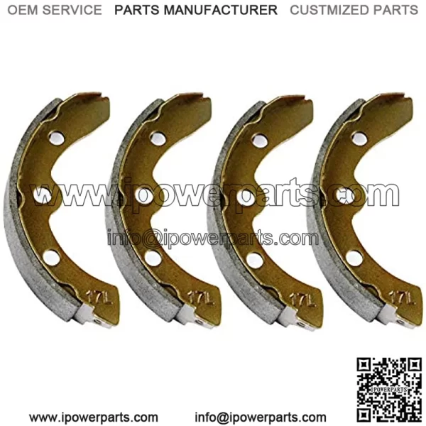 Club Car Replacement Brake Shoes for Club Car DS 1981-1994 Carryall (Manual Adjust) Club Car Rear Brake Shoes OEM Club Car 101146302??4Pcs-Long