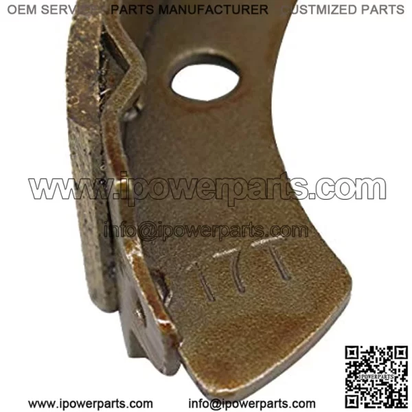 Golf Cart Brake Shoes (2 Front, 2 Rear) Fits Club Car (1995-up) DS and Precedent Golf Cart 1018232-01 EZGO and Yamaha Models - Image 4