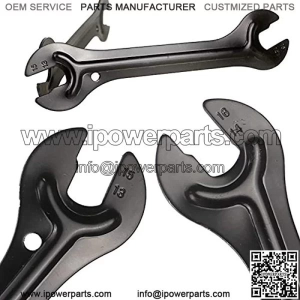 2 PCS Bicycle Wheel Hub Axle Cone Adjuster Wrench Pedal Spanner Removal Repair Tool 13,14,15,16mm - Image 2