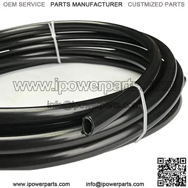 Fuel Line Nylon Tubing 5/16 ID Hose 3/8 OD Pneumatic Tube for for Air Brake System Or Fluid Transfer Black, 10 feet - Image 2