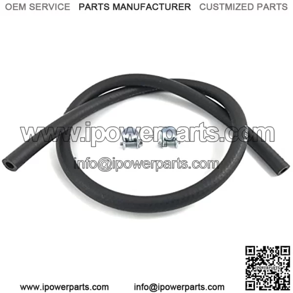 The Stop Shop Fuel Hose 30R7 3/8" I.D. 3 Feet USA w/ 2 Clamps