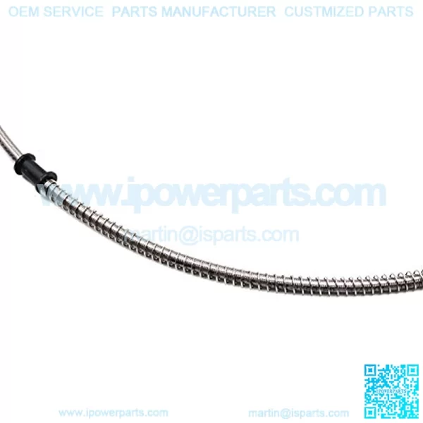 70" Braided Hydraulic Brake Hose Line Pipeline For Chinese GY6 Scooter ATV Dirt Bike Go Kart 10mm Banjo Ends - Image 4