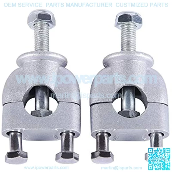 Motorcycle Handlebar Risers Mount Clamps 22mm 7/8" for Motorcycle Dirt Bike ATV - Image 3