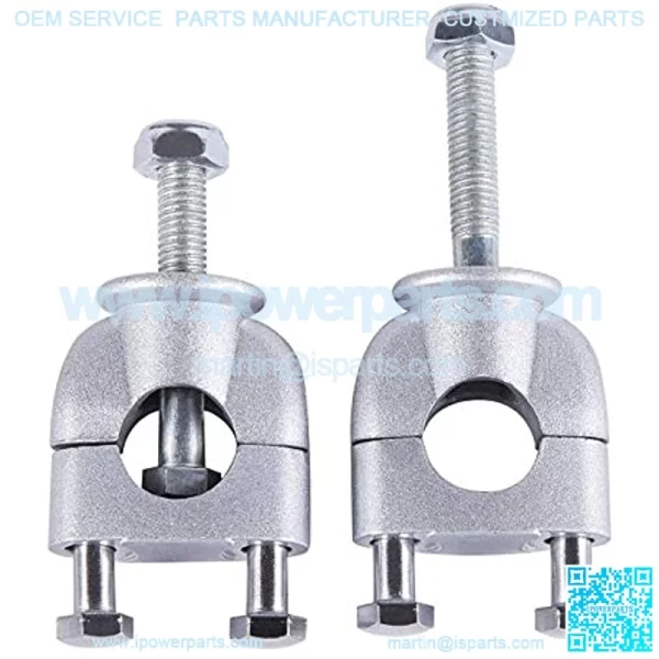 Motorcycle Handlebar Risers Mount Clamps 22mm 7/8" for Motorcycle Dirt Bike ATV - Image 4