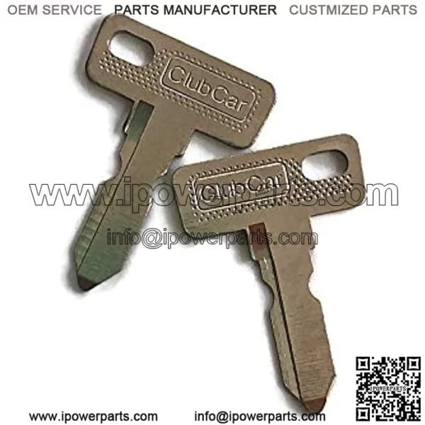 Club CAR Keys Replacement - Set of 2