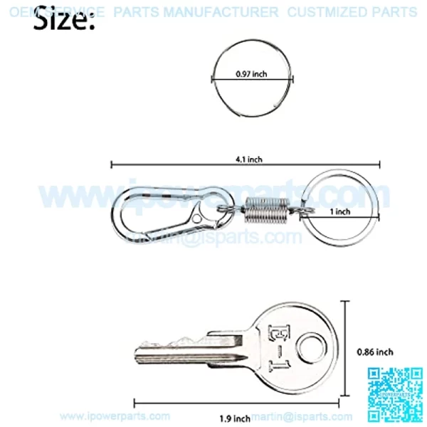 4 Pack Golf Cart Ignition Keys for EZGO 1976-up Gas & Electric, OEM: 17063-G1 - Image 4