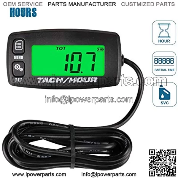 Digital Hours Tachometer - Image 2