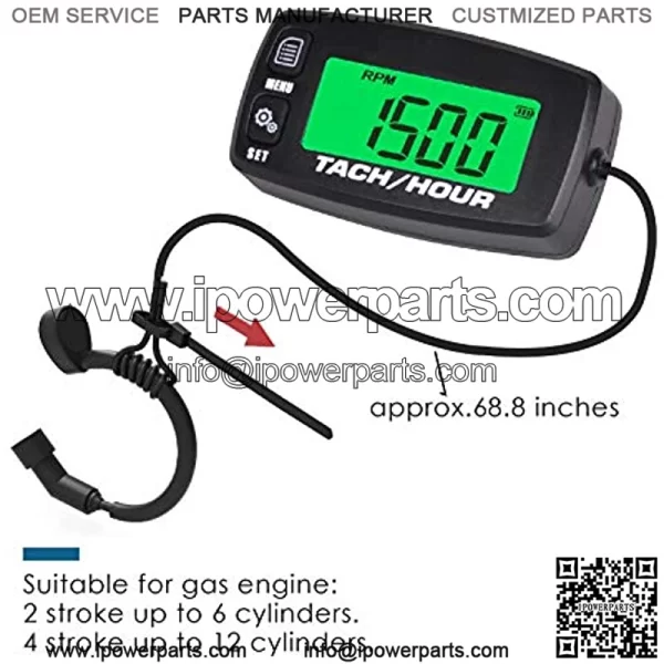 Digital Hours Tachometer - Image 4