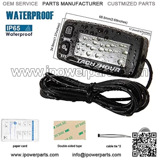 Digital Hours Tachometer - Image 5