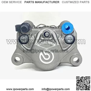 OEM Titanium Dark Grey Rear Brake Caliper compatible with Brembo on 848/1098/1198, StreetFighter, Hypermotard 939/821